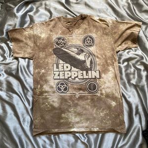 Led Zeppelin Tie Dye Vintage Graphic Tee